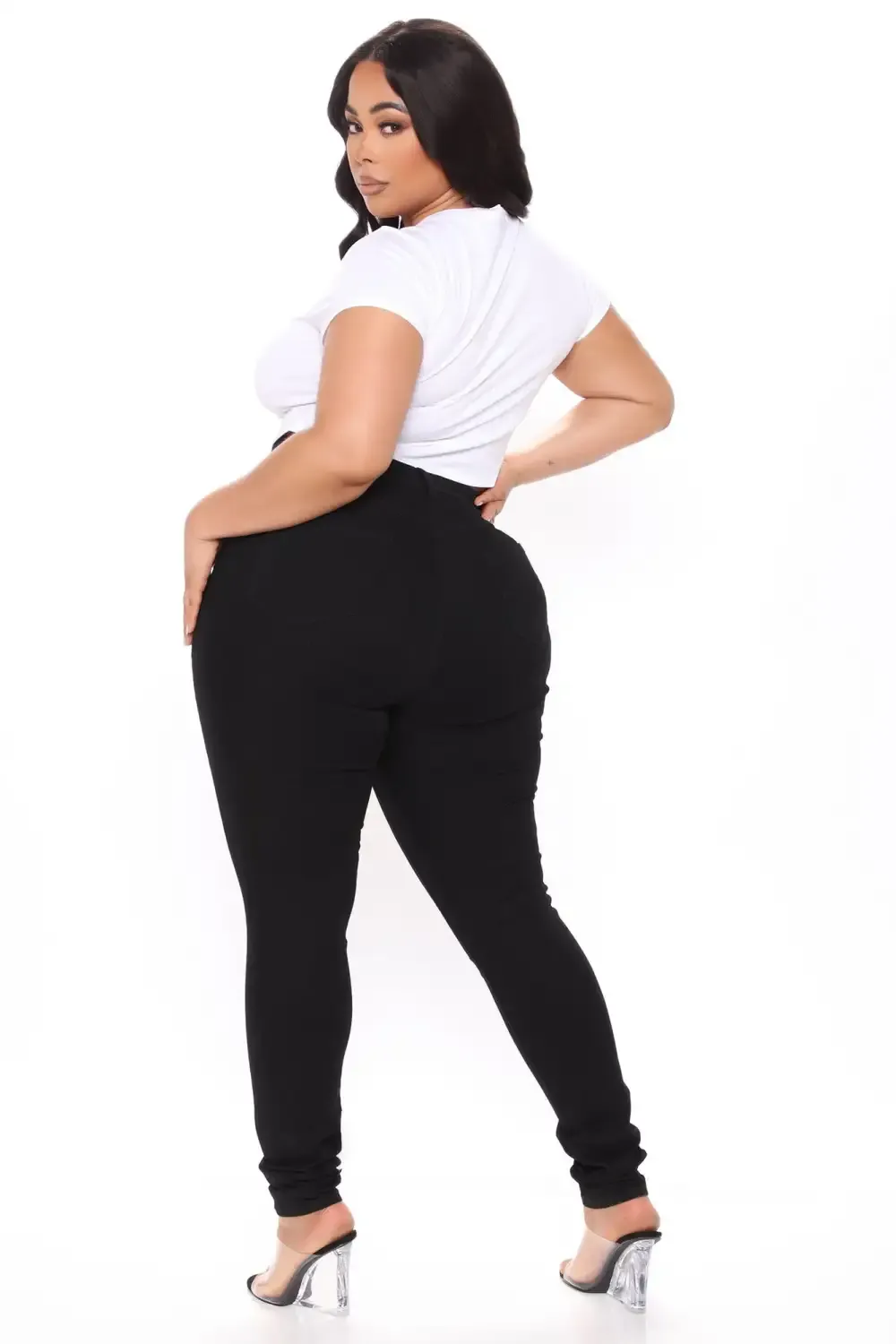 Tall Tris Skinny Jeans - Black