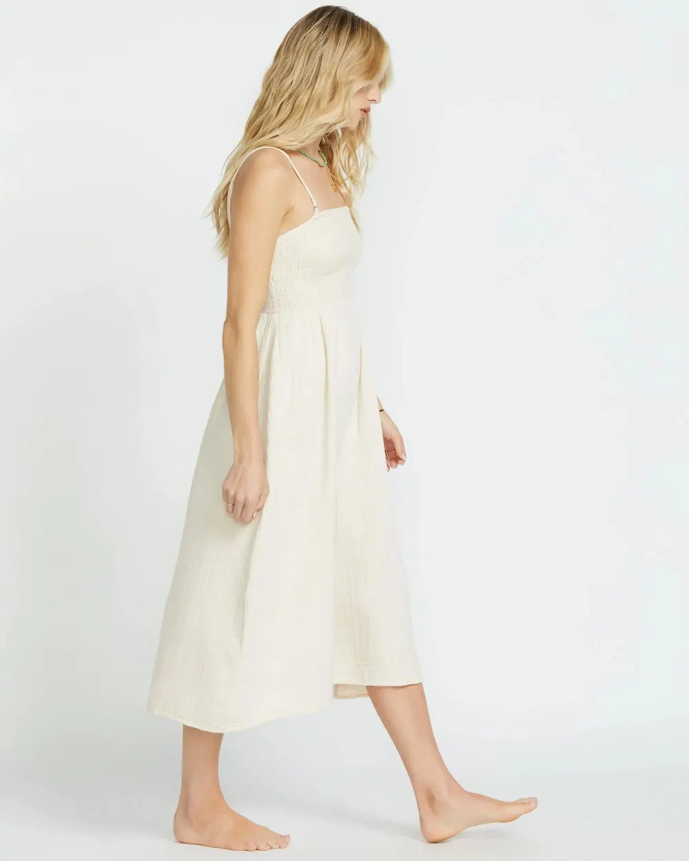 Off The Coast Dress - Whitecap