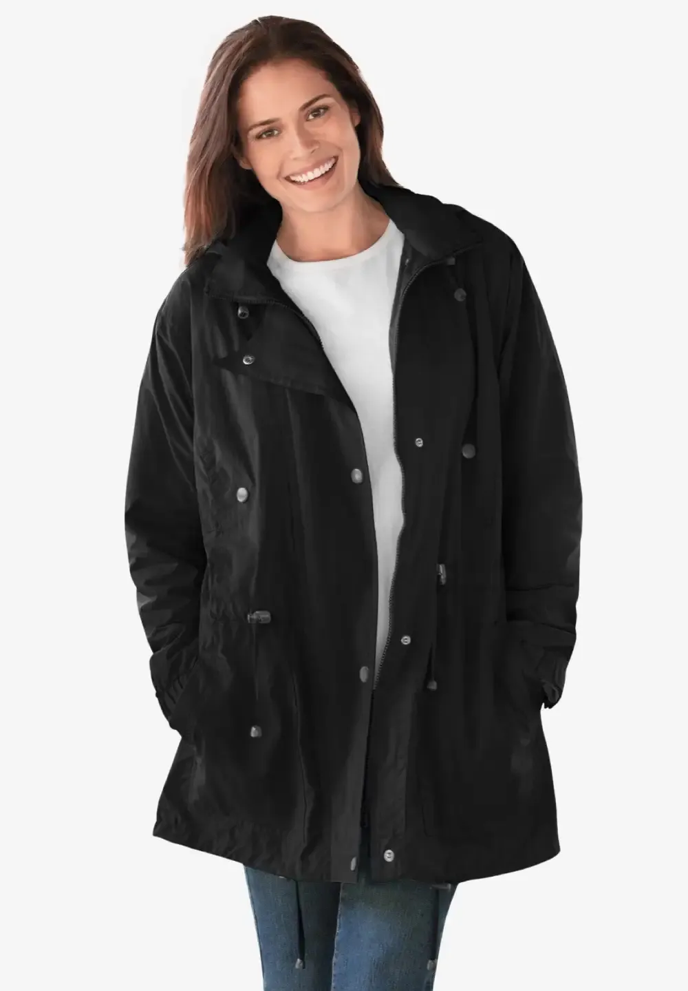 Fleece-Lined Taslon® Anorak