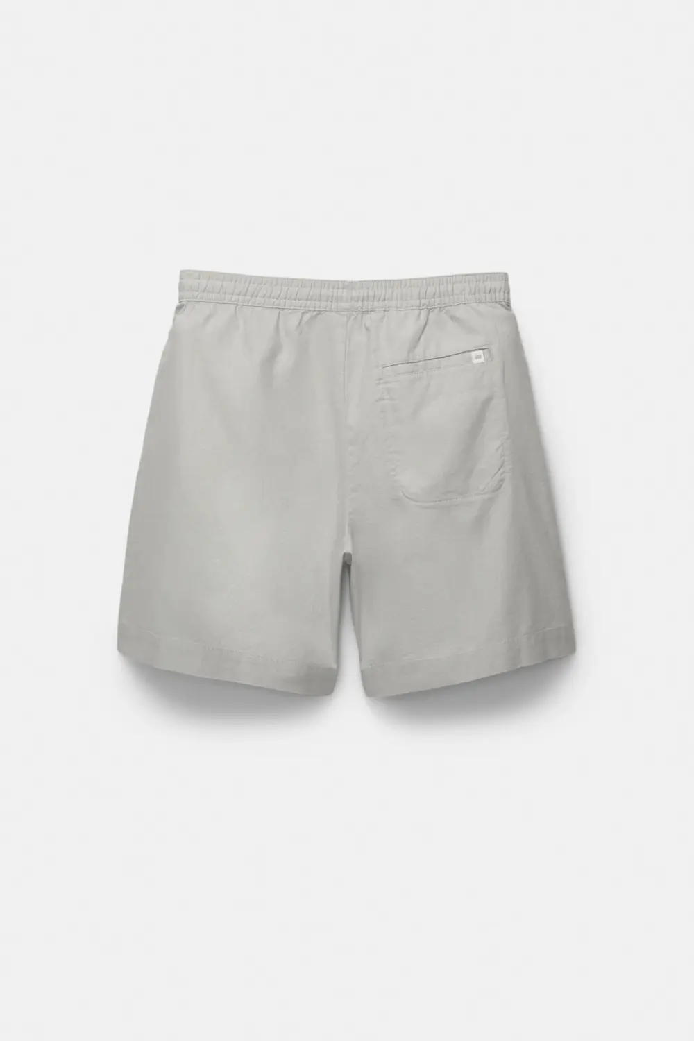 Linen blend jogger Bermuda shorts