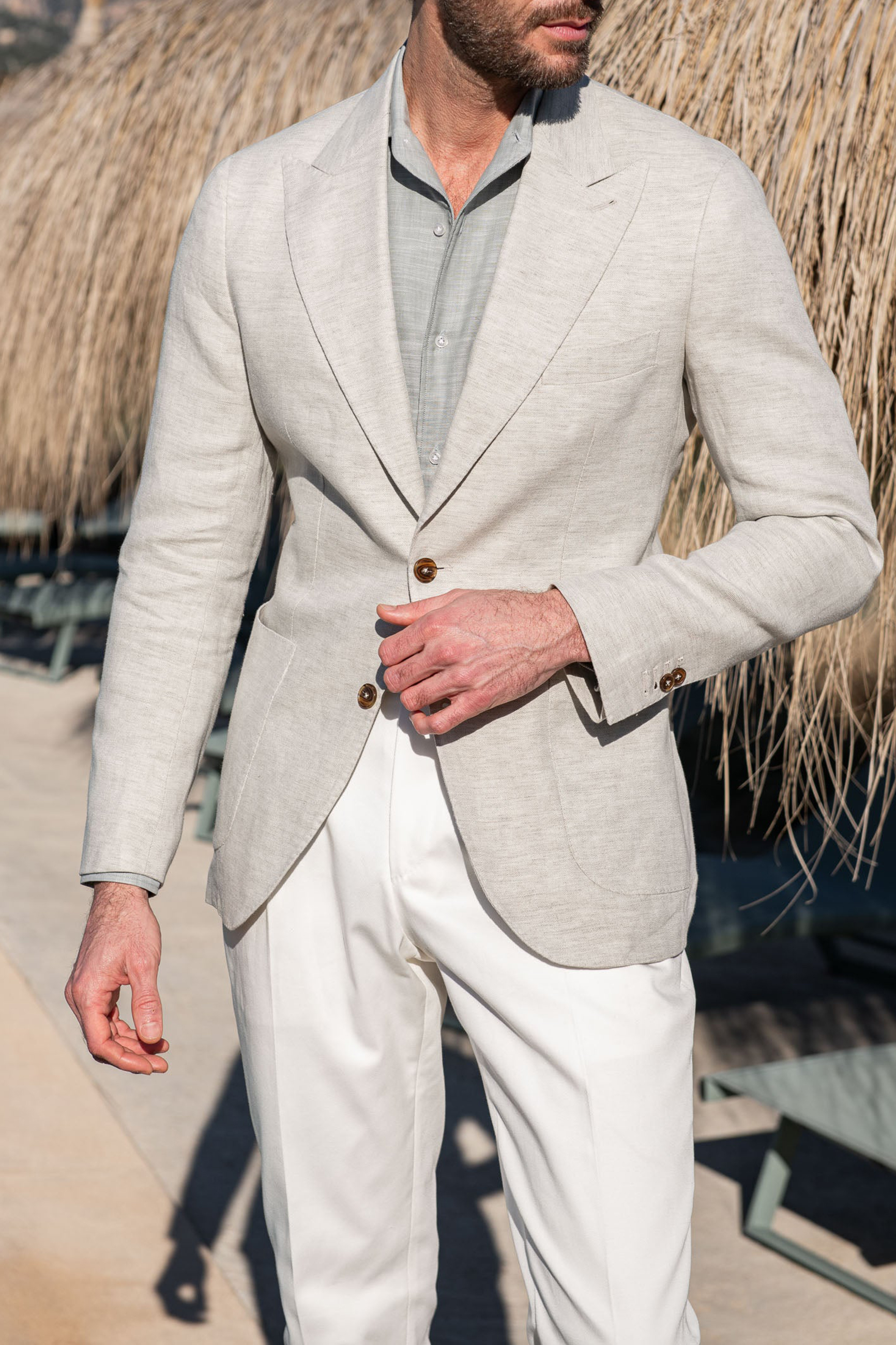 Fashion Linen Jacket