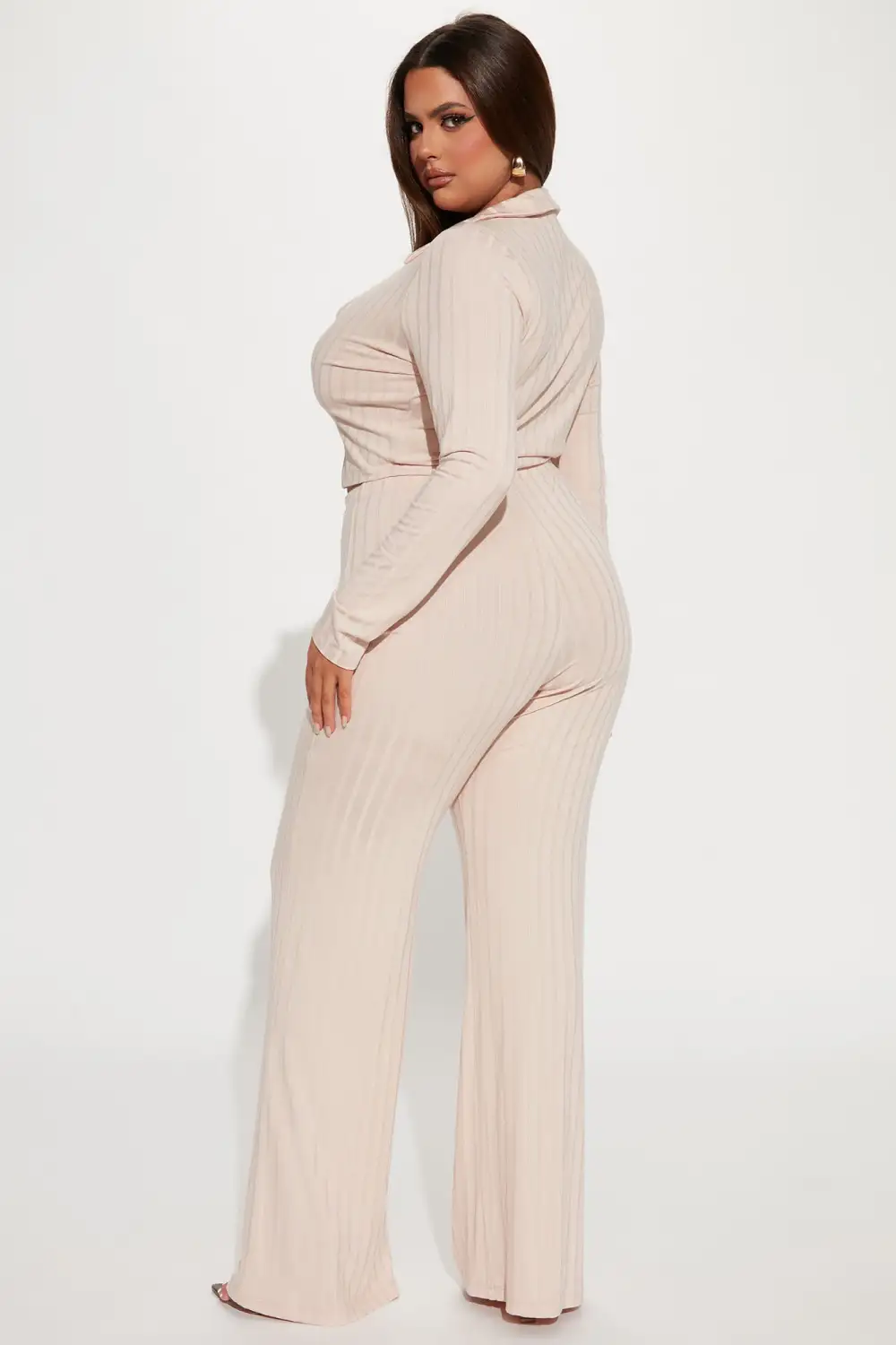 Call Again Pant Set - Taupe
