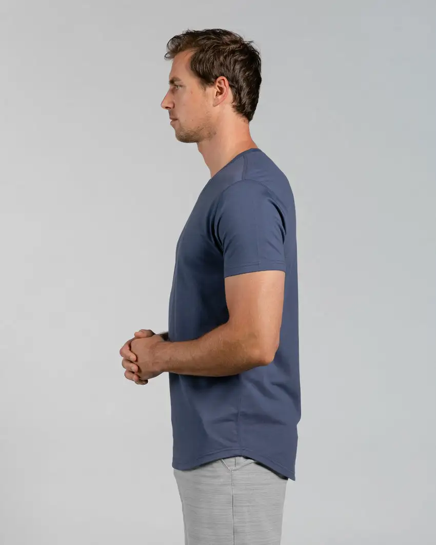 Drop-Cut V-Neck: Bylt Signature