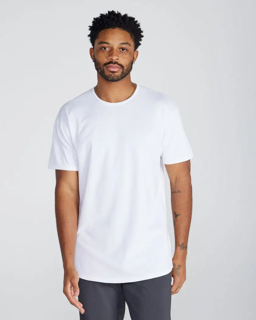 Bayside Short Sleeve Drop-Cut