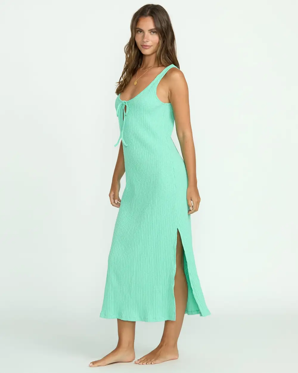 Sweet Heat Midi Dress - Poolside