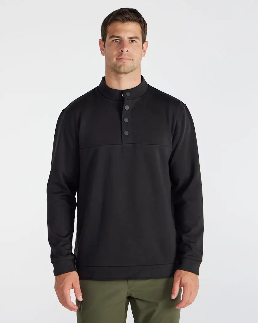 Adventure Fleece Quarter Snap Long Sleeve