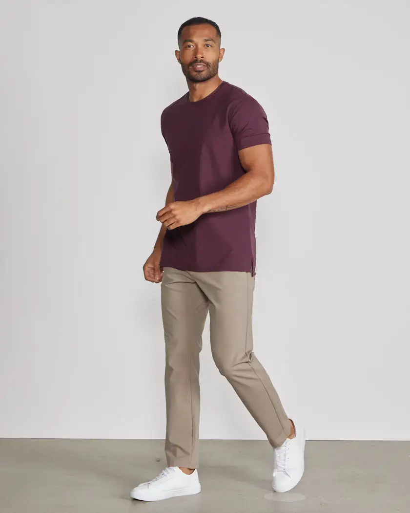 Limitless Short Sleeve Split Hem