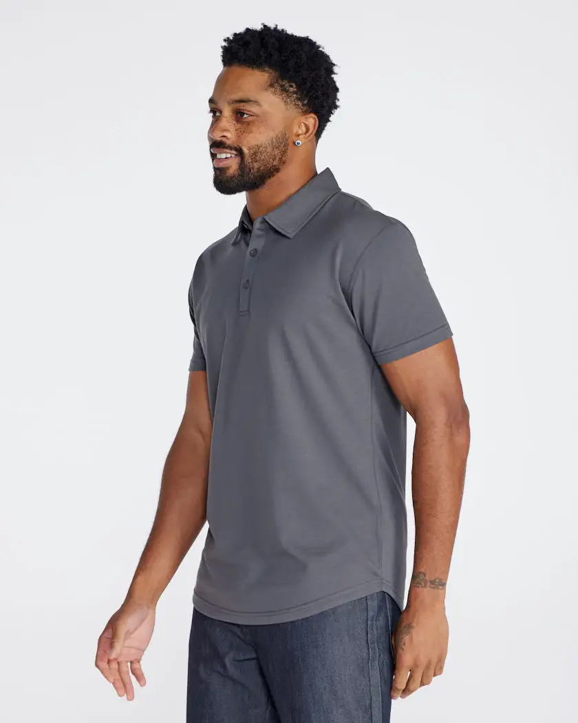 Drop-Cut Polo: Bylt Signature