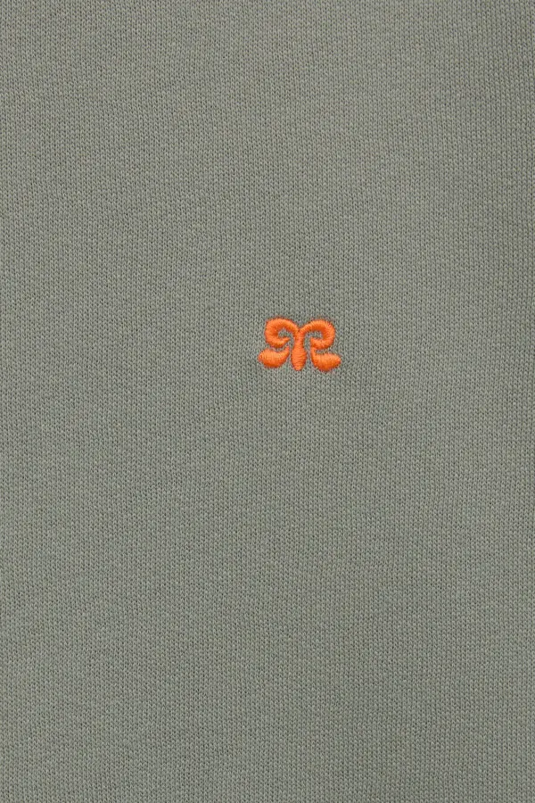 Sudadera capucha logo bordado
