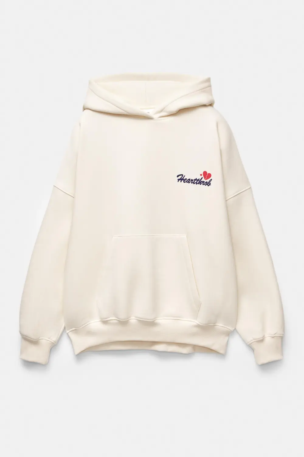 Sudadera capucha corazón roto