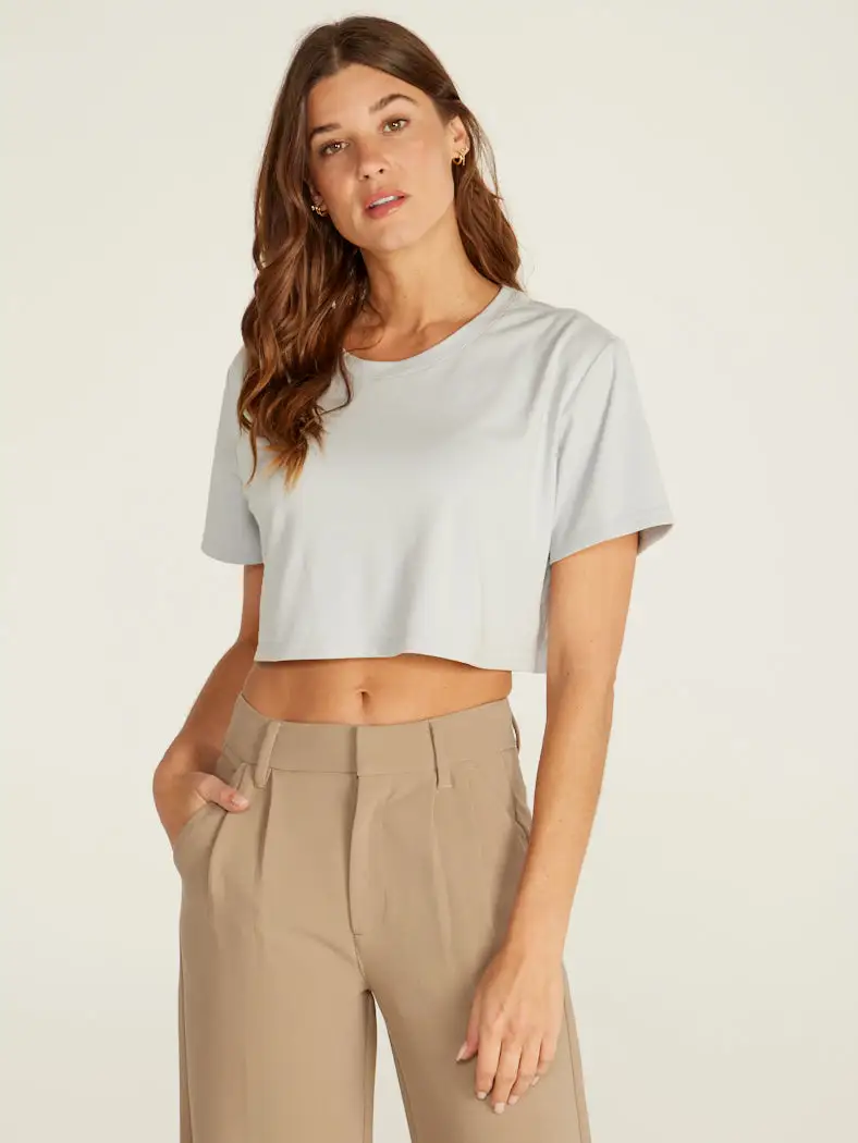 Drift Relaxed Cropped Crew