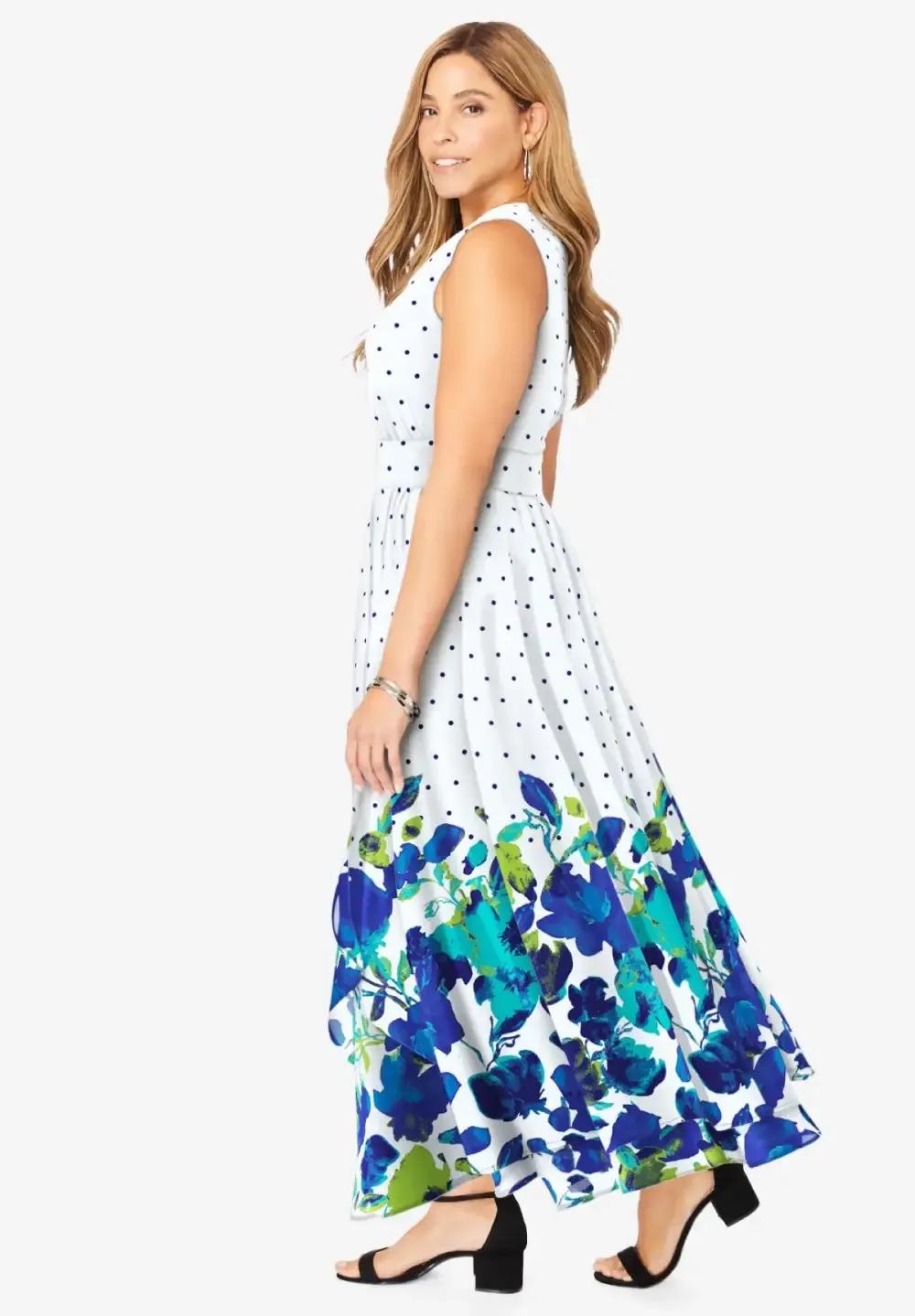 Georgette Flyaway Maxi Dress