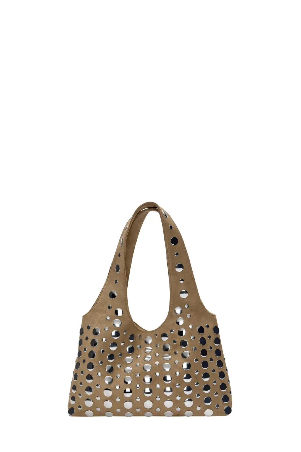 Bolso shopper tachas