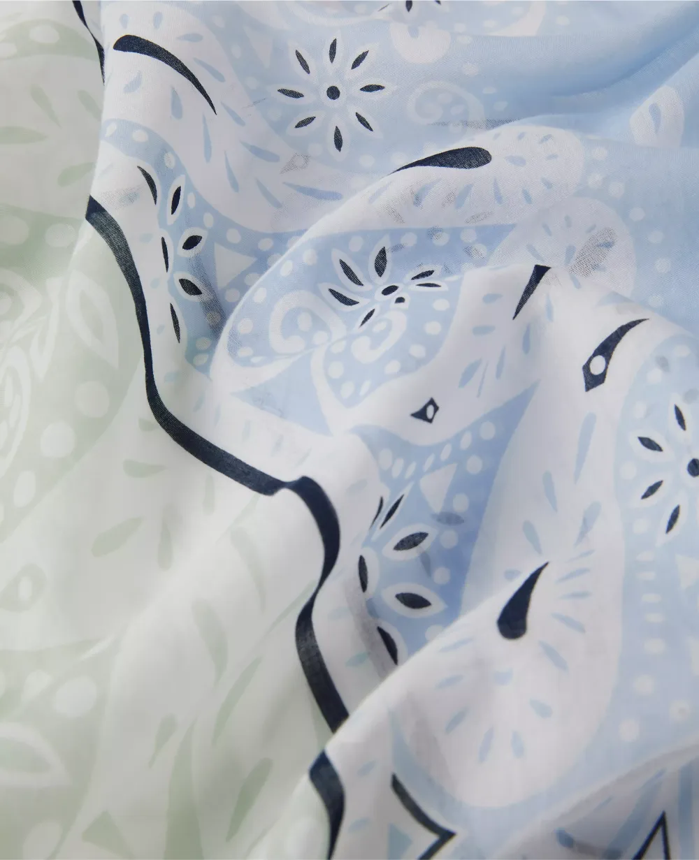 Weekend Collection Paisley Triangle Scarf