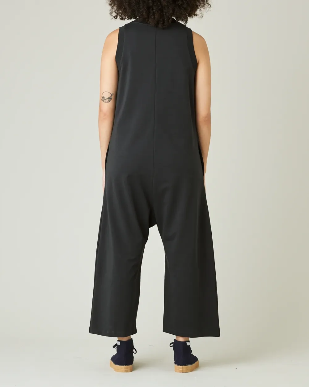 COTTON JERSEY JUMPSUIT