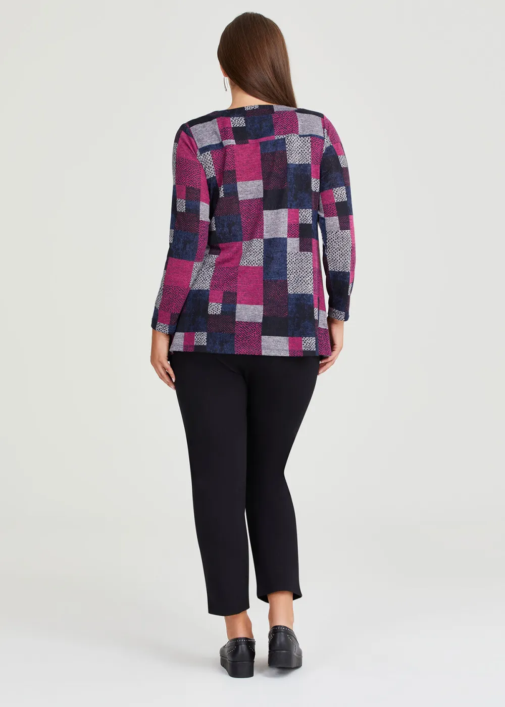 Patchwork Geo Top