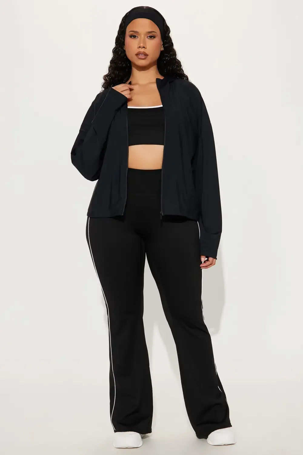 Double It Active Jacket - Black