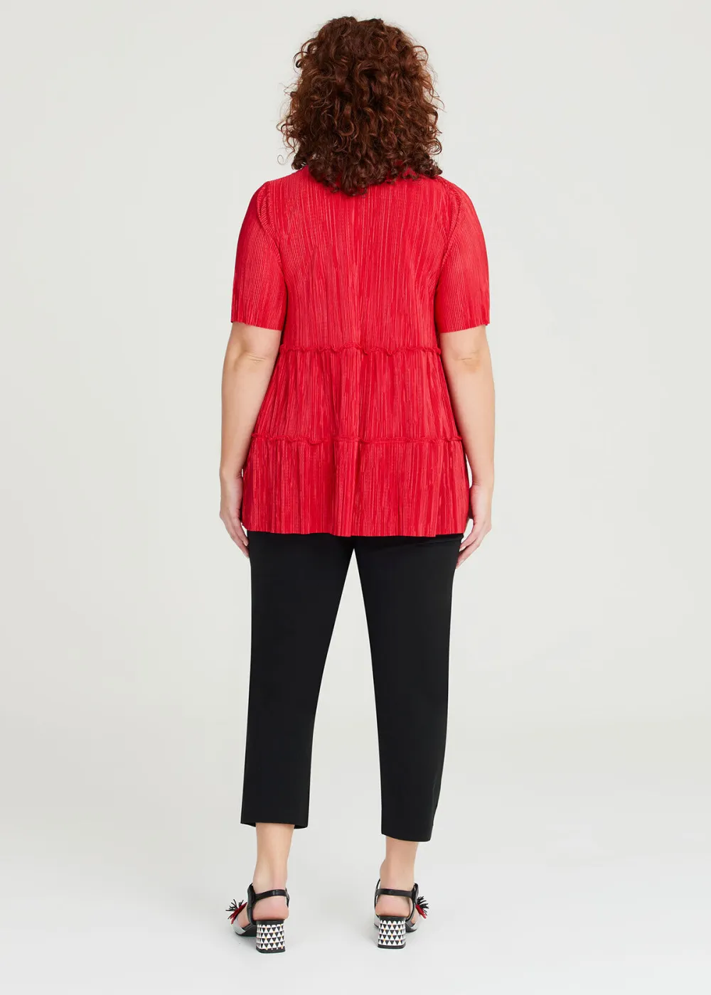 Pleat Layer Top
