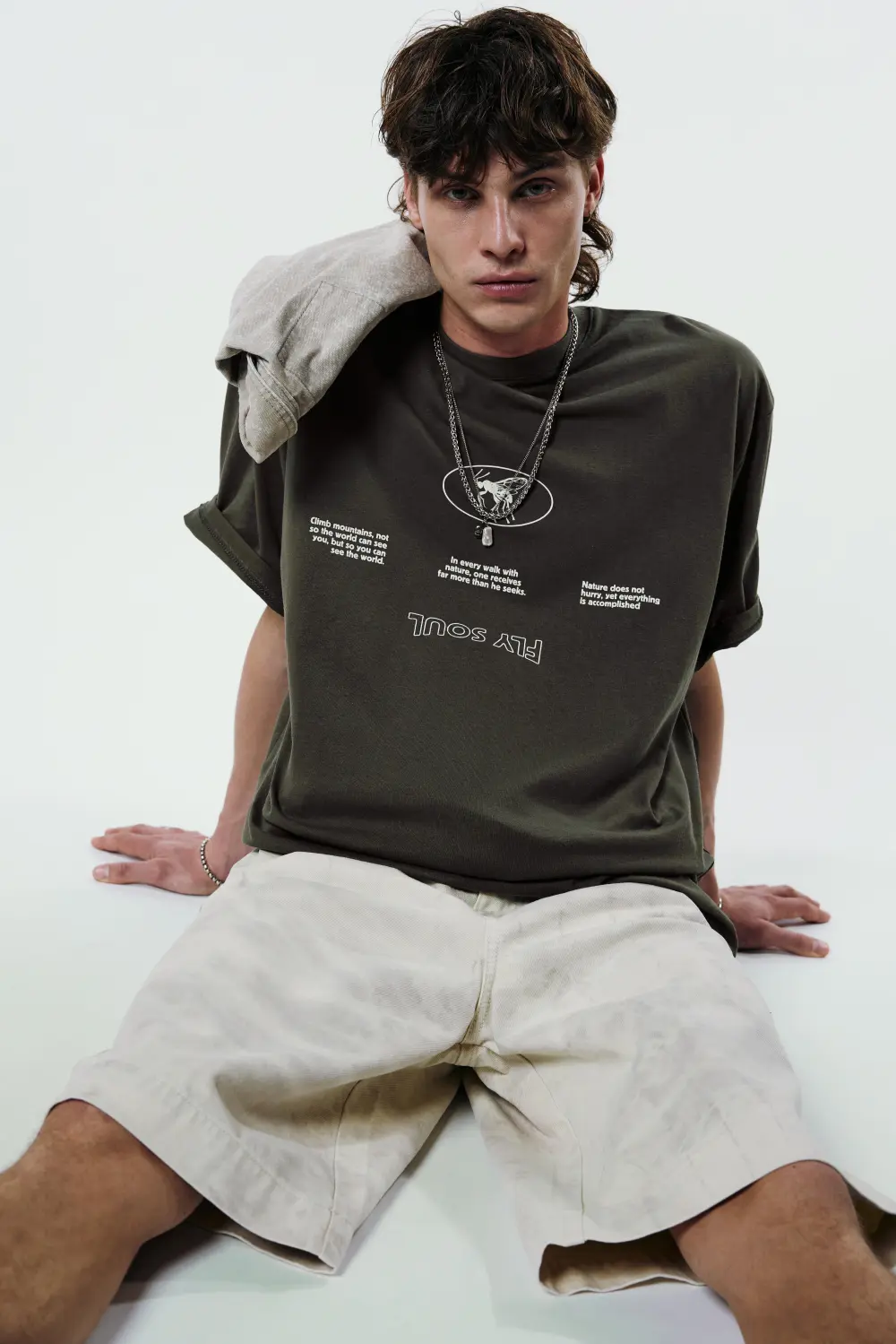 Short sleeve printed T-shirt