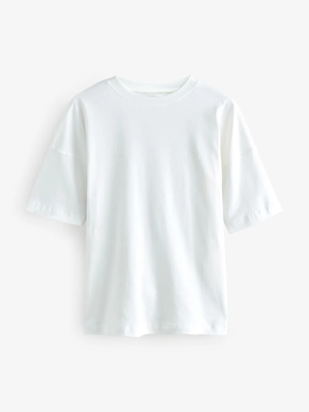 3-Piece Set Of Oversized Pure Cotton T-Shirts
