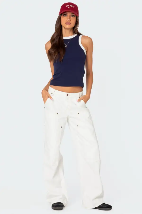Tammy Contrast Tank Top
