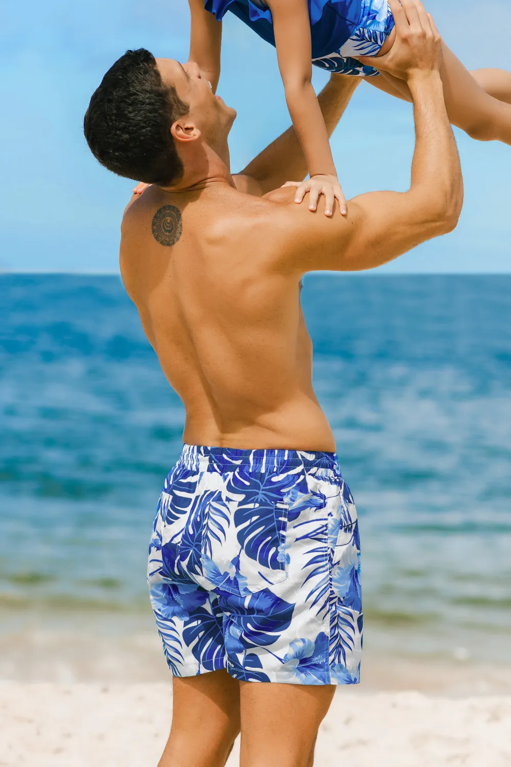Midnight Blooms Floral Board Shorts