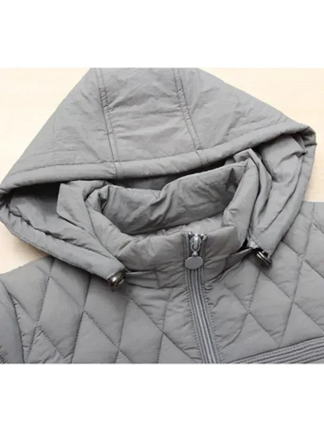 Women's down jacket simple casual with pockets