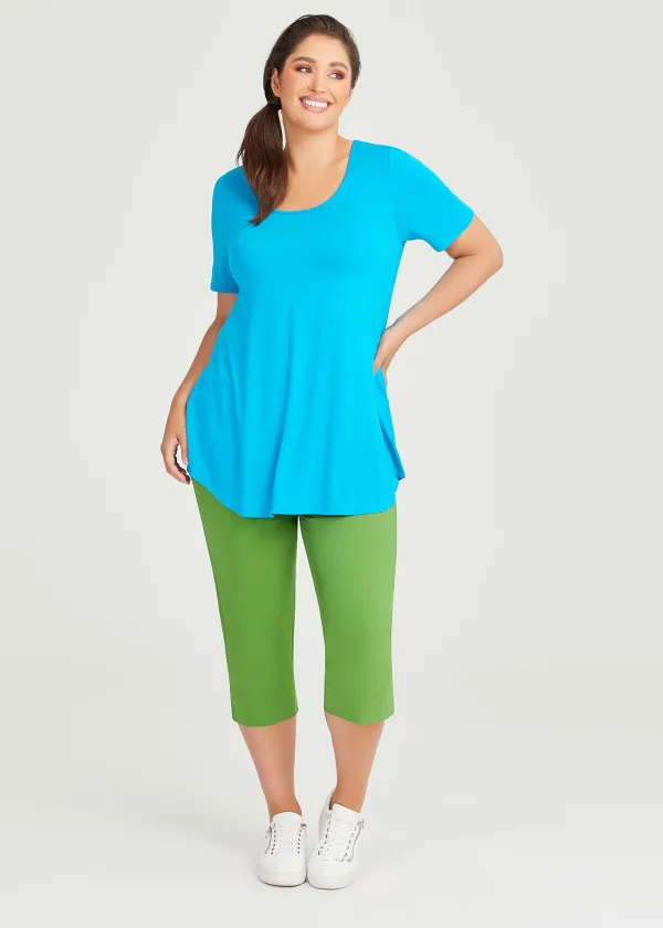 Expose Split Hem Crop Pant