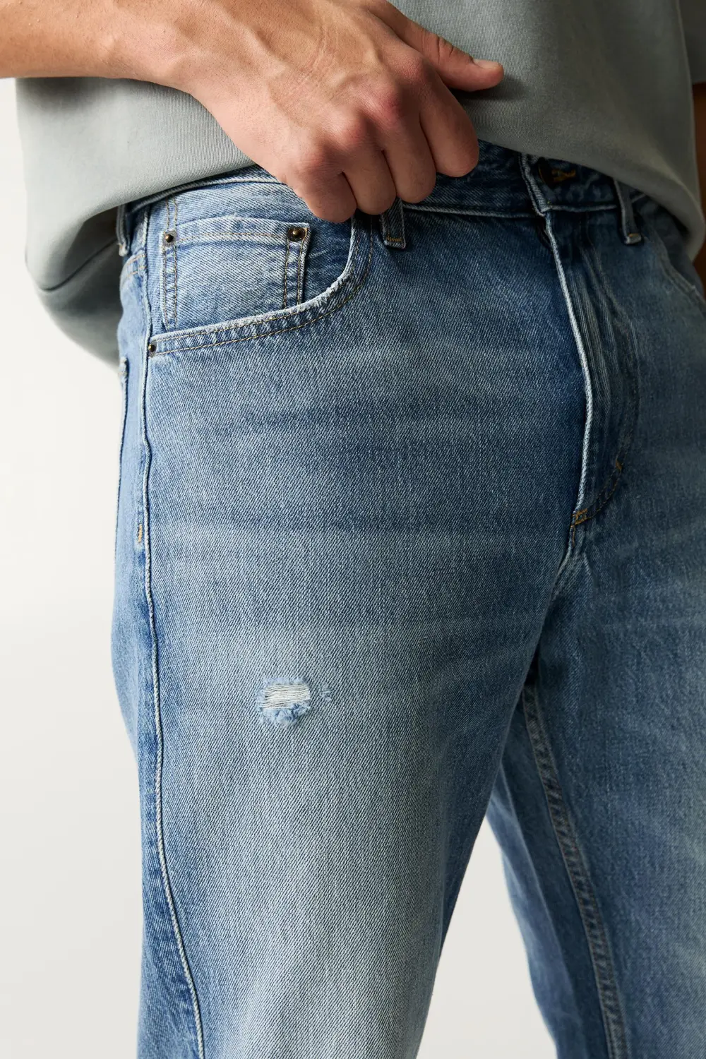 Straight fit vintage jeans