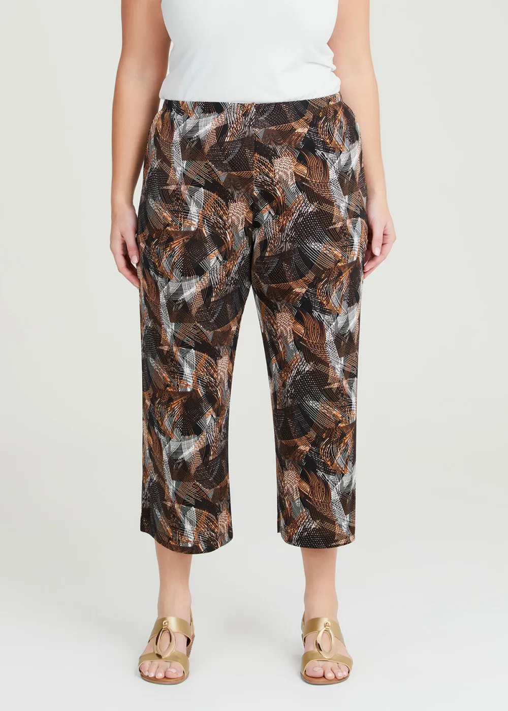Printed Culotte Pant