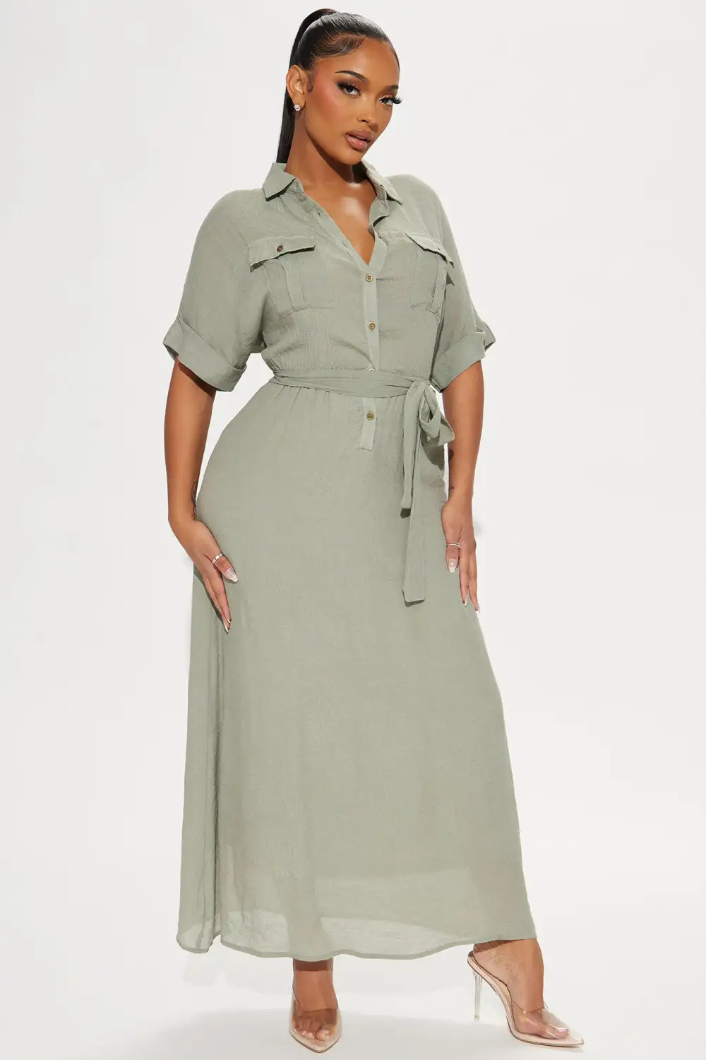 Lucille Maxi Dress - Sage