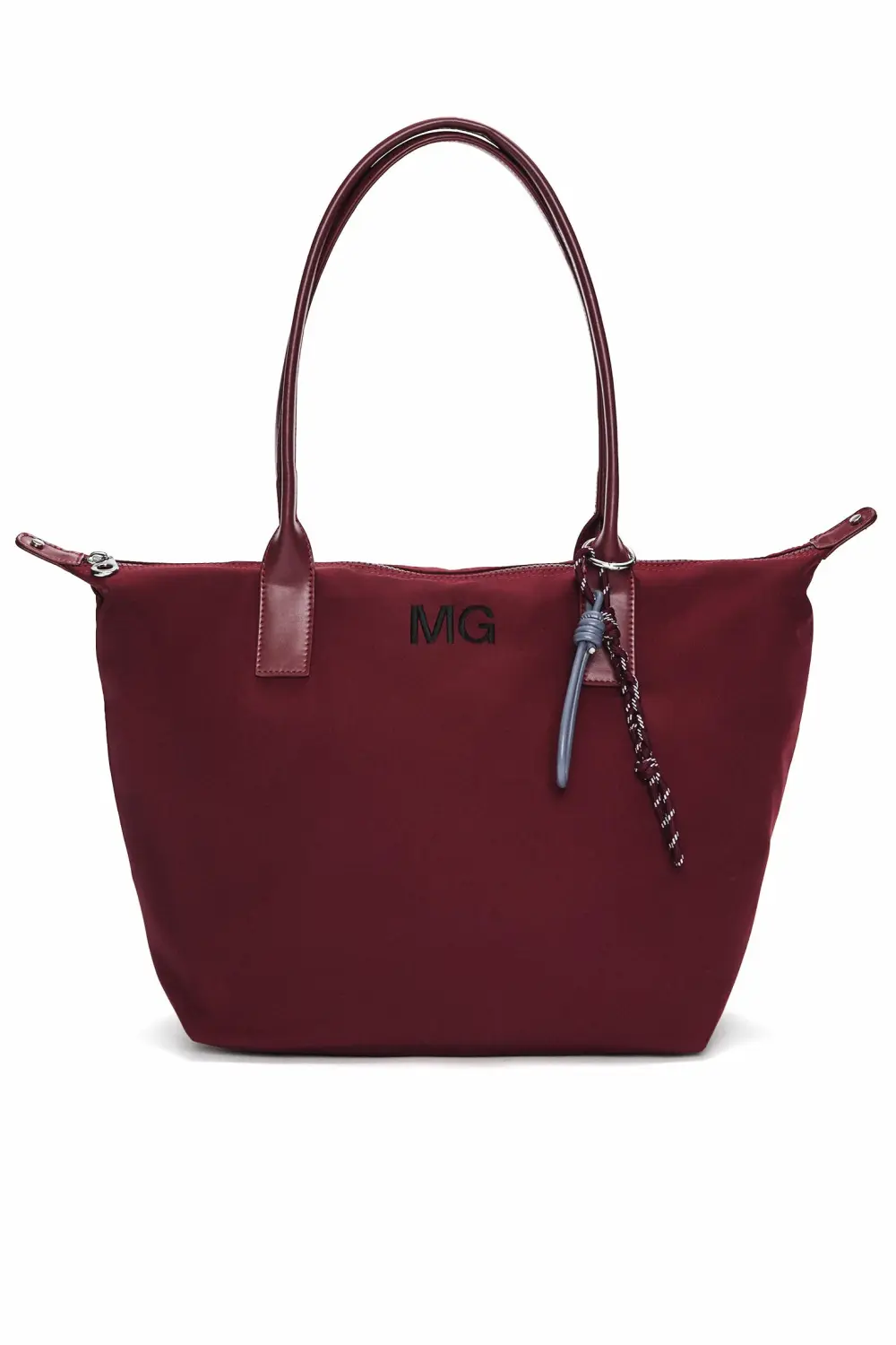 Bolso shopper nylon adorno