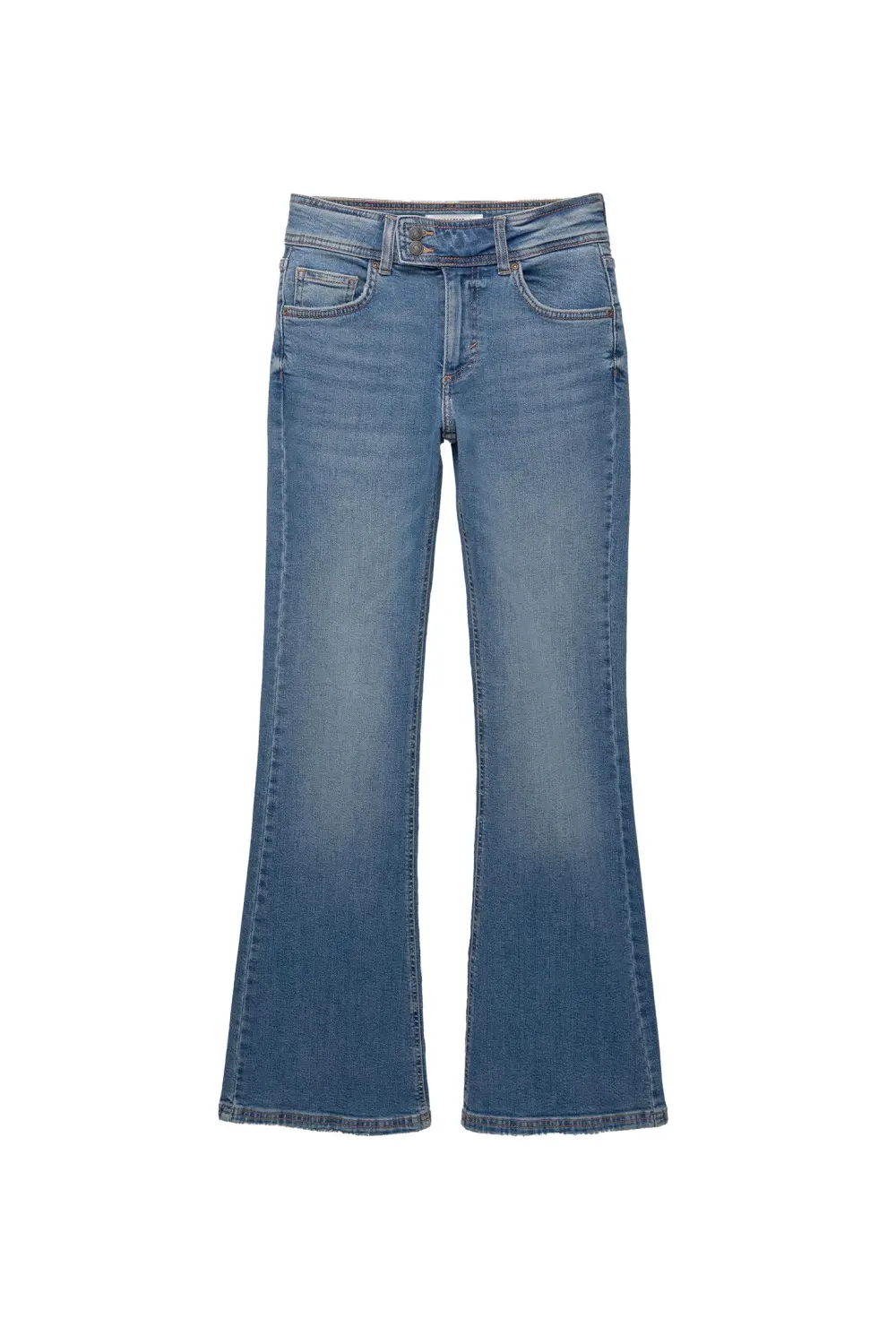 Jeans bootcut tiro bajo