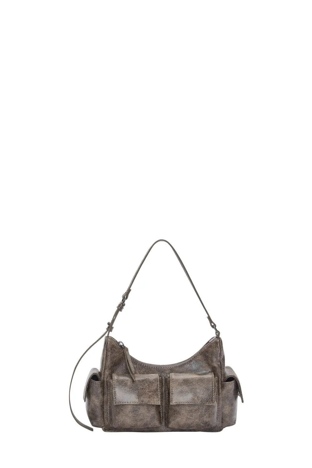 Bolso de hombro mini multibolsillos