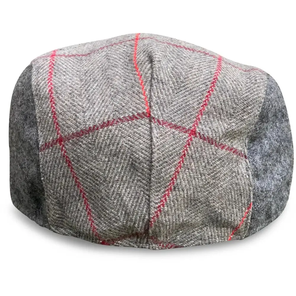 The Whiskey Boston Scally Cap - Cherry Oak Plaid