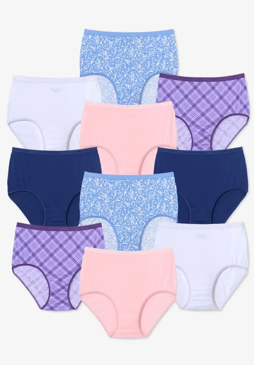 Full Coverage Cotton Brief 10-Pack