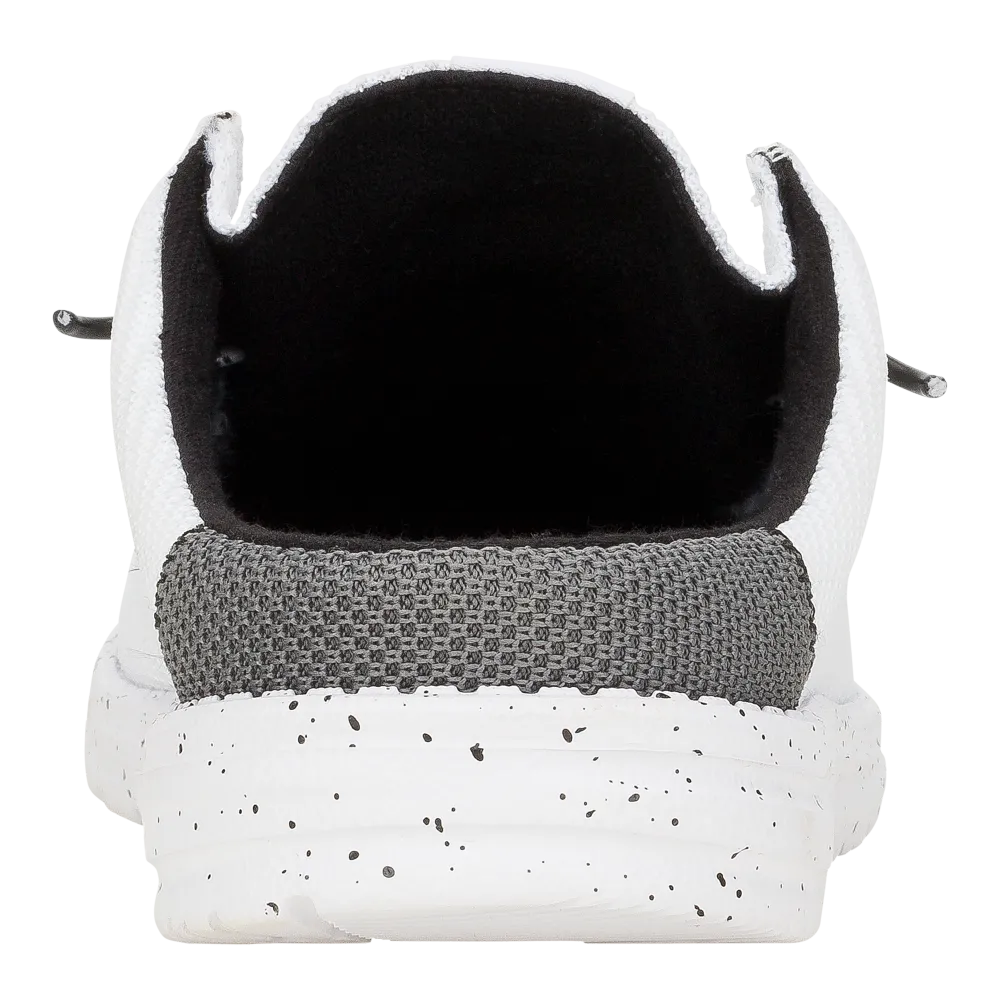 Wally Slip Varsity - White/Black