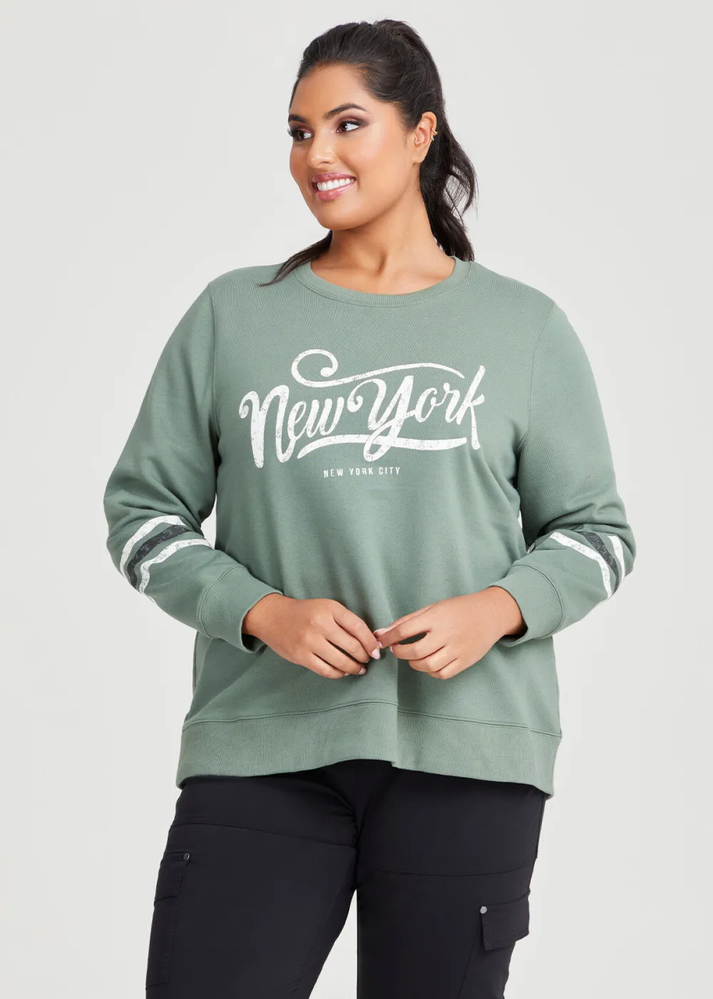 Cotton New York Sweatshirt