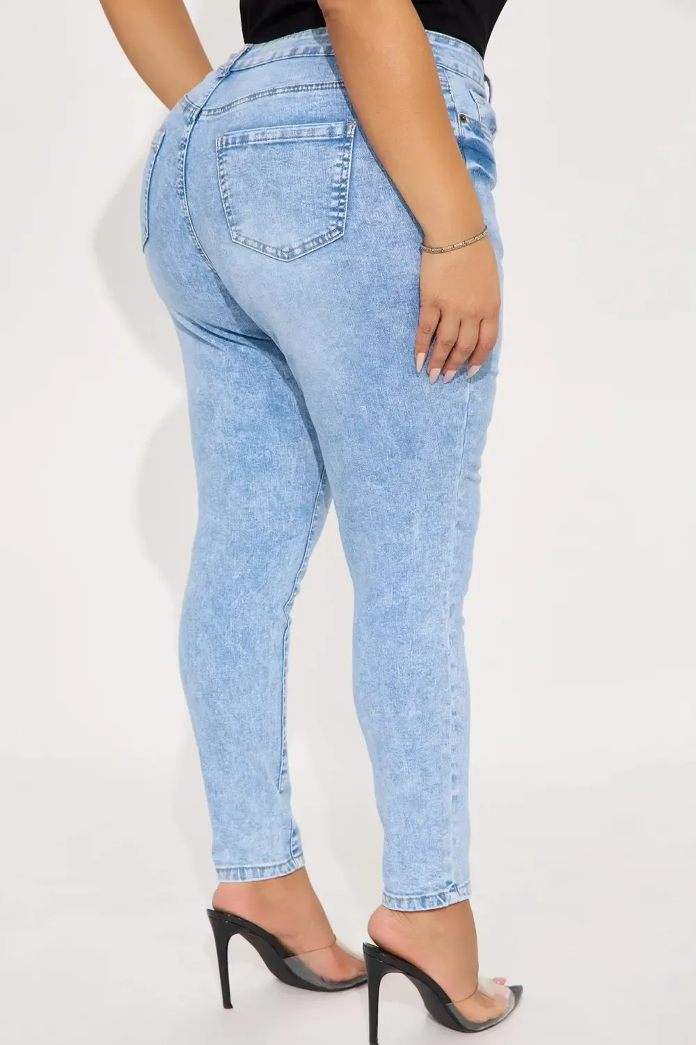 Yes To Heaven Stretch Skinny - Light Wash