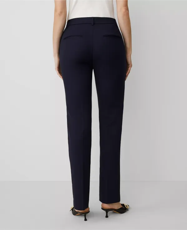 The Trouser Pant in Stretch Cotton ??Curvy Fit