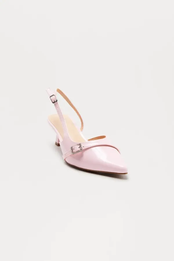 Lure Kitten Heel Pumps - Light Pink