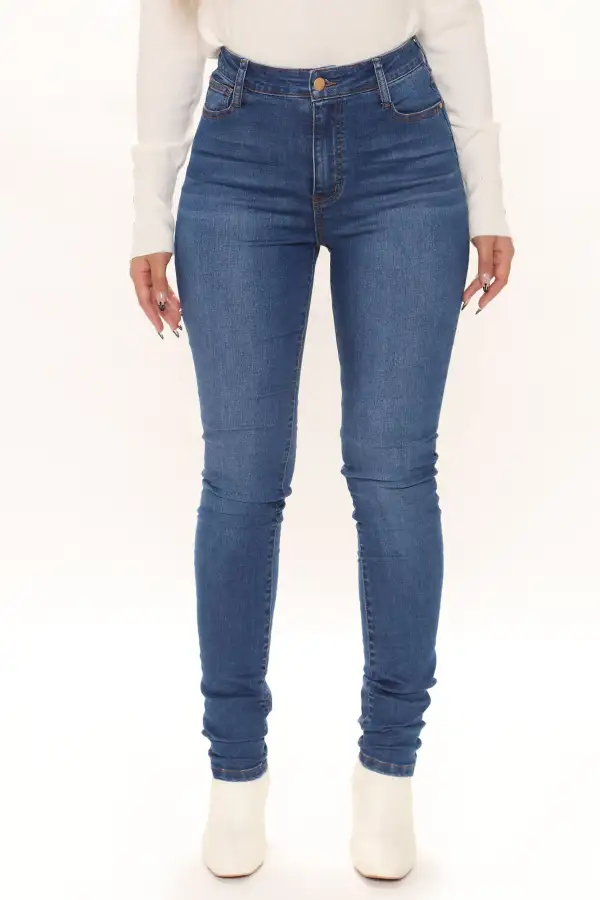 Tall Jessica Skinny Jeans - Medium Blue Wash