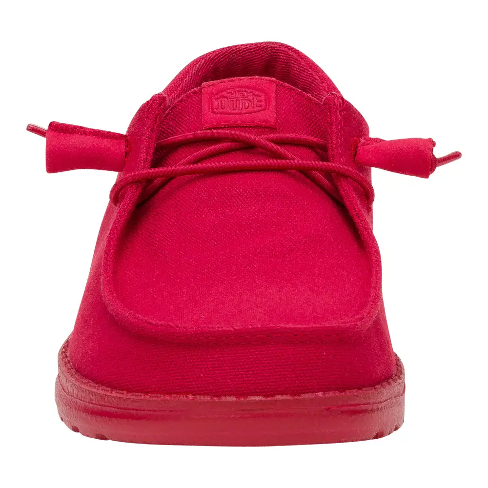 Wendy Funk Mono Canvas - Varsity Red