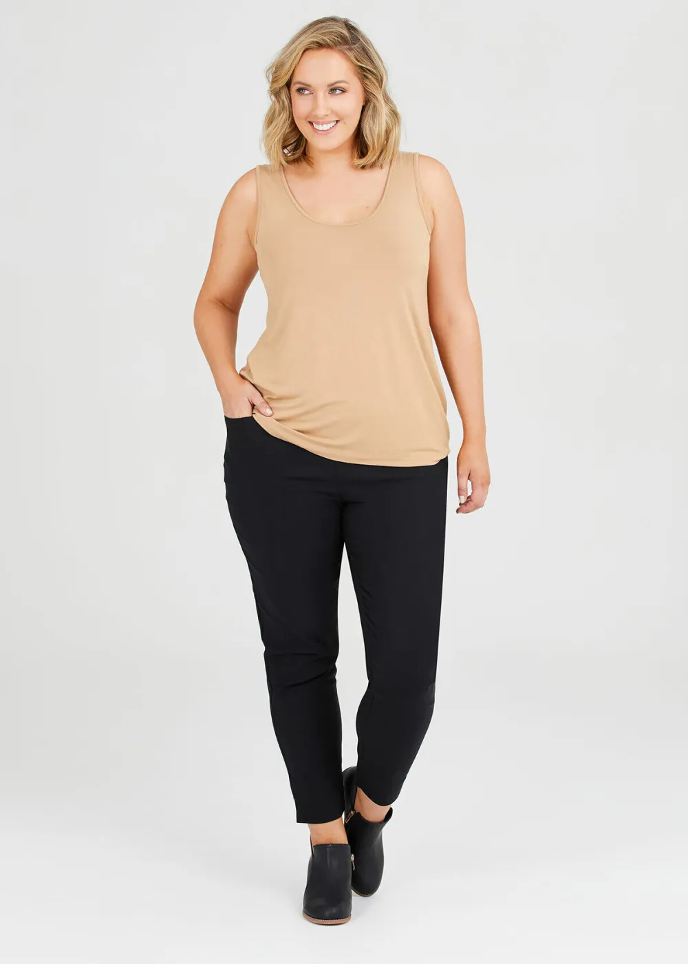 Petite Editorial Slim Pant