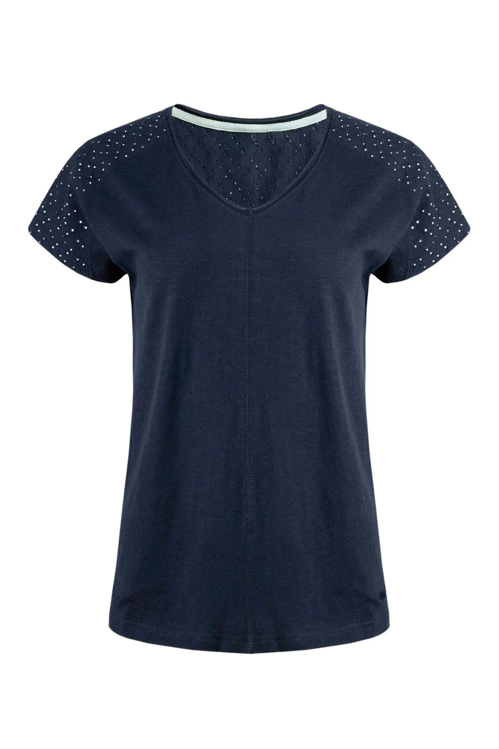 Women's Cotton Art Hollow Short Sleeves