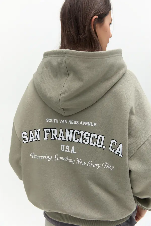 Sudadera capucha San Francisco