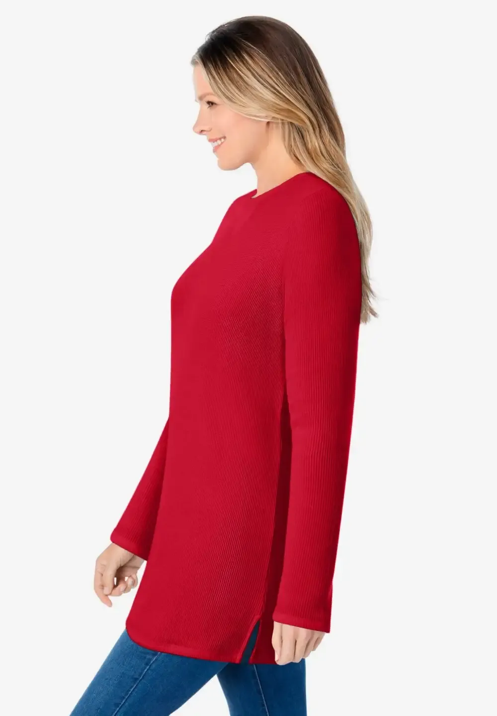 Waffle Thermal Sweatshirt