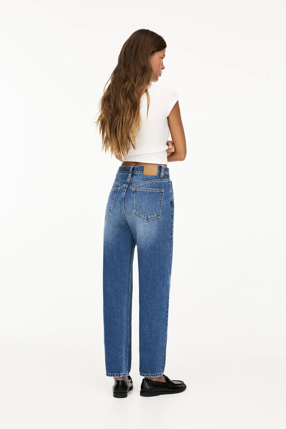 Jeans mom básicos