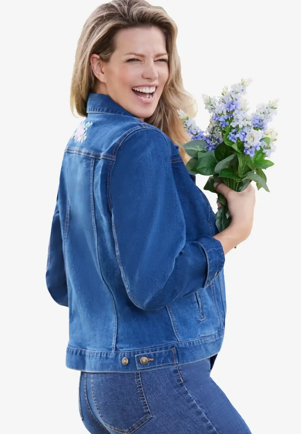 Stretch Denim Jacket