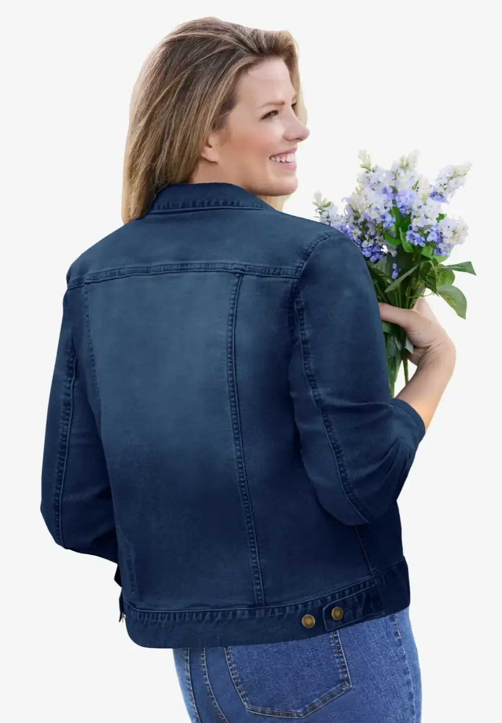 Stretch Denim Jacket